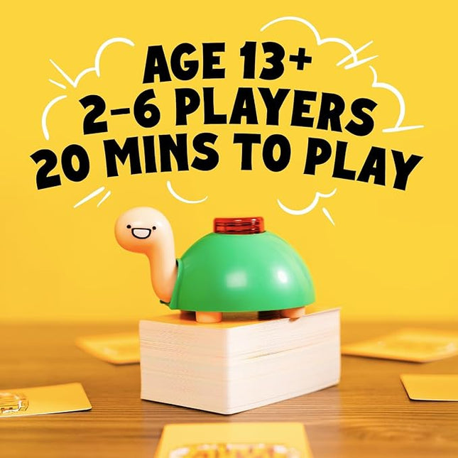 Mine Turtle: an Explosive Game of Truth Or Dare, Featuring Over 100 Silly Mission Cards, Perfect Board Game for Teenagers, Families and Adults, Great for Game Night