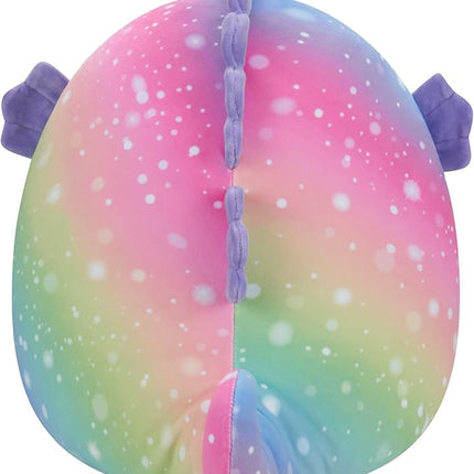 Squishmallows Original 16-Inch Emerald Rainbow Galaxy Seahorse - Large Ultrasoft Official Jazwares Plush