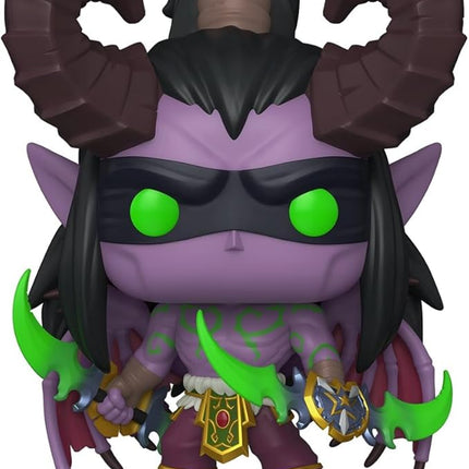 Funko Pop! Games: World of Warcraft - Illidan Stormrage - 1/6 Odds for Rare Chase Variant - Collectable Vinyl Figure - Gift Idea - Official Merchandise - Toys for Kids & Adults - Video Games Fans