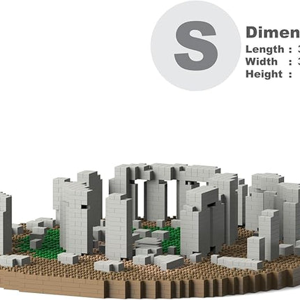 JEKCA Stonehenge 01S | Architecture Plastic Building Blocks | Age 14+
