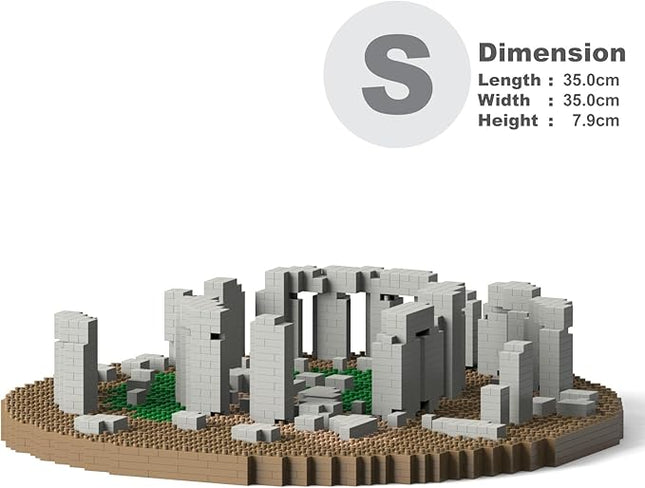 JEKCA Stonehenge 01S | Architecture Plastic Building Blocks | Age 14+