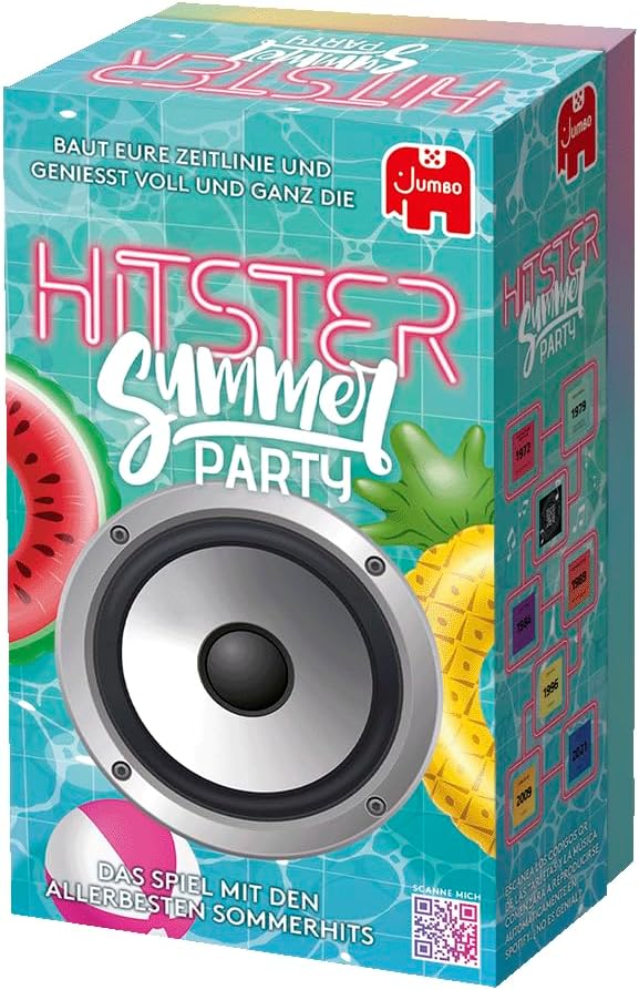 Hitster Summer Party - A Party and Card Game for Adults and Families - 2 to 10 Players from 16 Years, German (DE)