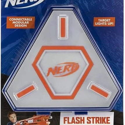 NERF Elite NER0240 Flash Strike Target - Expandable 13 cm Target Module with Light Effect for Children from 8 Years