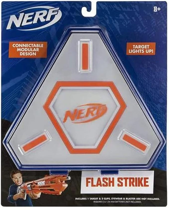 NERF Elite NER0240 Flash Strike Target - Expandable 13 cm Target Module with Light Effect for Children from 8 Years