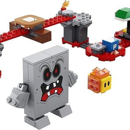 LEGO Super Mario Whomp’s Lava Trouble Expansion Set 71364 Building Kit; Toy for Kids to Enhance Their Super Mario Adventures with Mario Starter Course (71360) (133 Pieces)