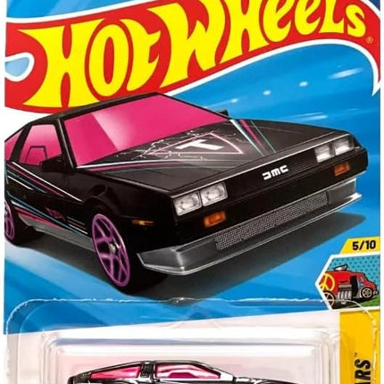 Hot Wheels DMC Delorean, HW Art Cars Series 5/10, 1:64 Scale Diecast Car