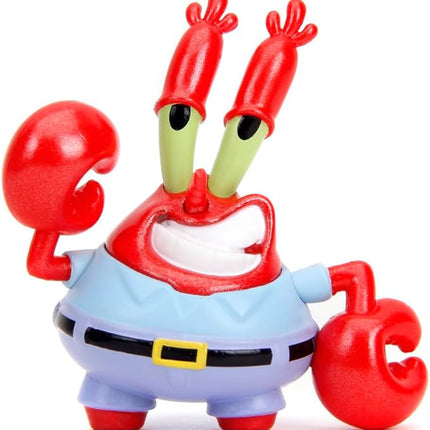 Jada Toys Spongebob Squarepants Figure (1 Piece) - 1 of 4 Collectible Metal Figures (Spongebob, Patrick, Thaddeus or Mr Krabs) for Fans and Collectors Ages 8 and up, Wave 1, Selection