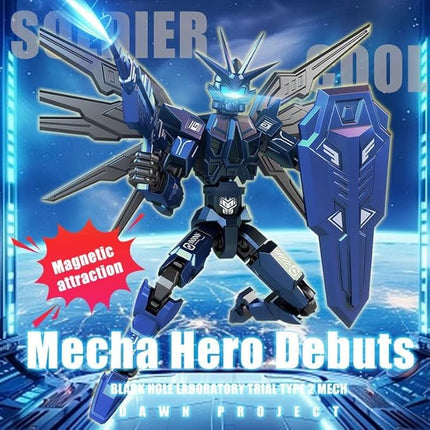 T13 Action Figure 2Pack Sets – Already Assembled 3D Printed Collectible Toy with Dummy 13, Titan 13 Robot T-13 Model Dummy Toys Kit for 6 7 8 9 10 11 12 Years Old Kids Gift & Adults