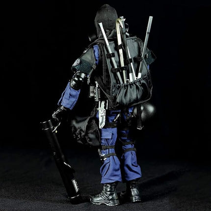 YEIBOBO ! Highly Detail Special Forces 12inch Action Figure SWAT Team (BREACHER)