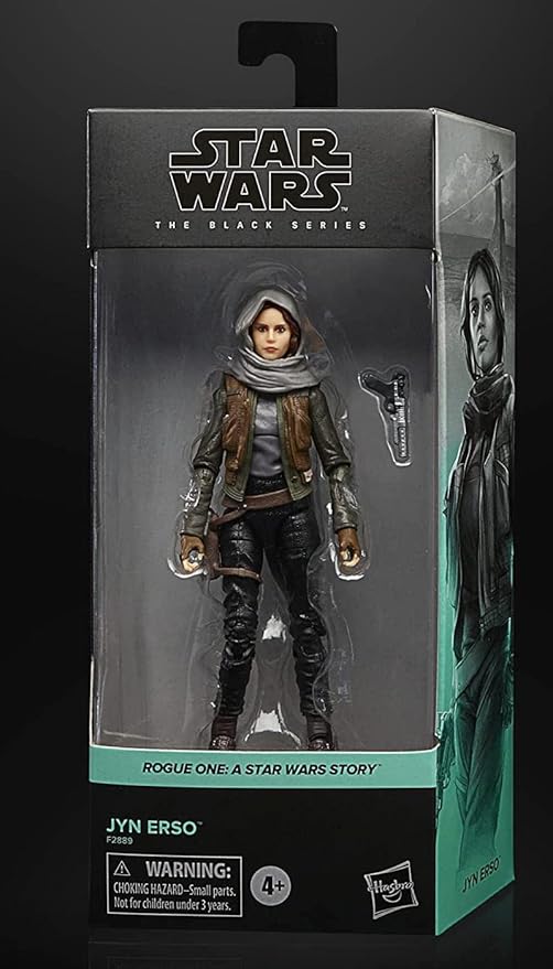 STAR WARS The Black Series Jyn Erso 6-Inch-Scale Rogue One: A Story Collectible Action Figure, Toys for Kids Ages 4 and Up