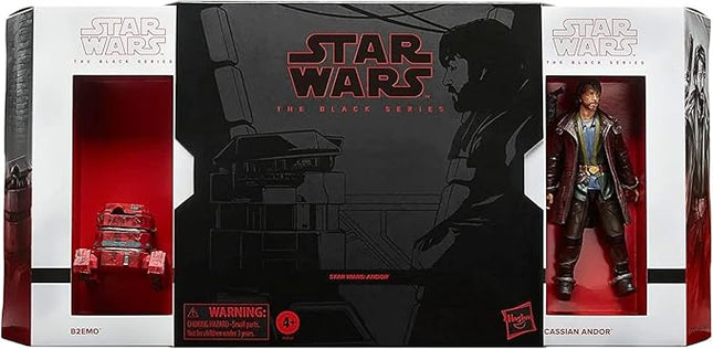 STAR WARS Black Series Exclusive 6 Inch Figure 2-Pack | Cassian Andor & B2EMO