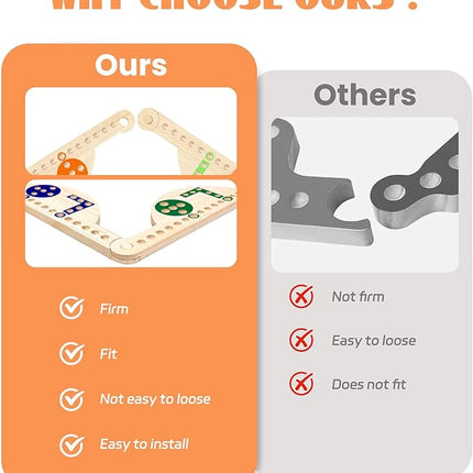 Solid Wood Marbles and Jokers Board Game: Versatile Family Entertainment for 2-8 Players, Featuring Interlocking Game Boards, Multiple Colors, Marbles, and Card Decks Ideal for Parties and Game Nights