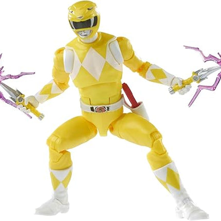 Hasbro Power Rangers Lightning Collection Mighty Morphin Yellow Ranger & Red Ranger ''Swap'' Jason & Trini Boom Comics 2-Pack 6-Inch Action Figures, (F6887)