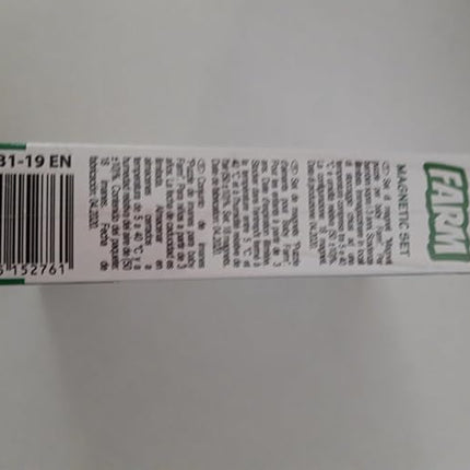 Farm Magnetic Puzzles for Kids – 6 Big Magnetic Animals for Baby - Realistic Toddler Magnet for Refrigerator - Travel Games – Real Farm Magnets for Fridge - Learning Toy Set - Baby Educational Gift