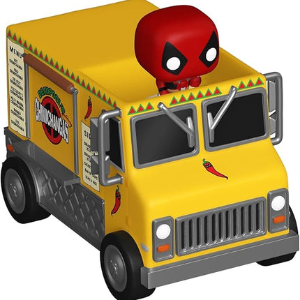 Funko Pop Bitty Ride: Marvel - Deadpool with Chimichanga Truck - Collectable Vinyl Figure - Gift Idea - Official Merchandise - Toys for Kids & Adults - Superheroes Fans - Model Figure for Collectors