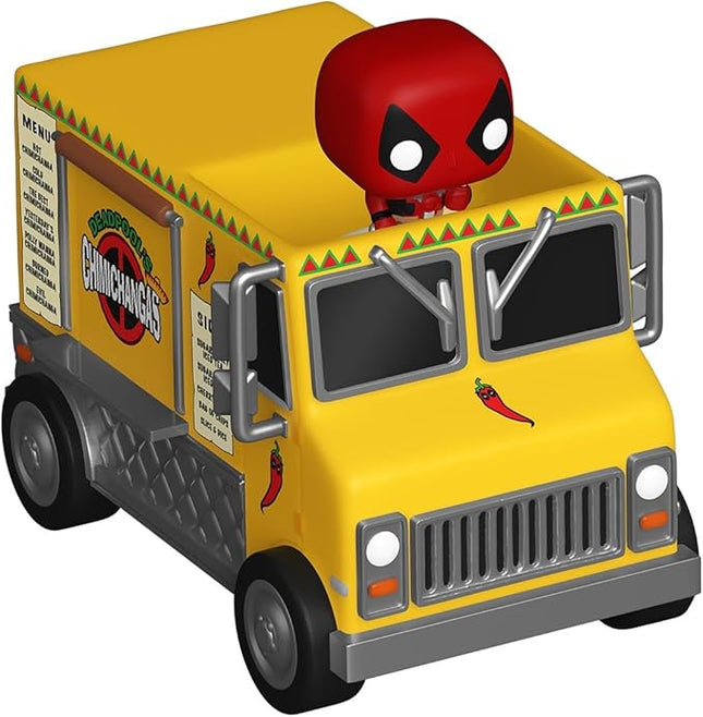 Funko Pop Bitty Ride: Marvel - Deadpool with Chimichanga Truck - Collectable Vinyl Figure - Gift Idea - Official Merchandise - Toys for Kids & Adults - Superheroes Fans - Model Figure for Collectors