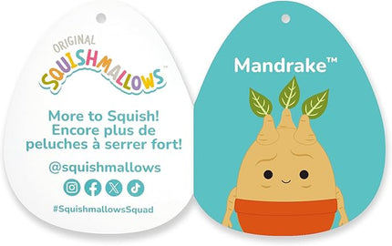 Squishmallows Original “Harry Potter” 10-Inch Mandrake Plush - Ultrasoft Official Jazwares Plush (Medium-Sized)
