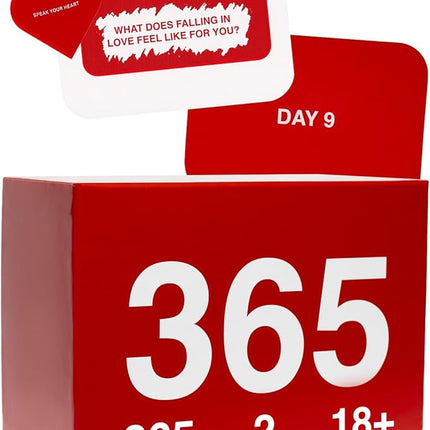 WE’RE NOT Really Strangers 365 Card Game – Daily Conversation Cards for Couples – Gift for Partners, Fun & Meaningful Scratch-Off Relationship & Marriage Activities & Questions, Ages 18+, 2 Players