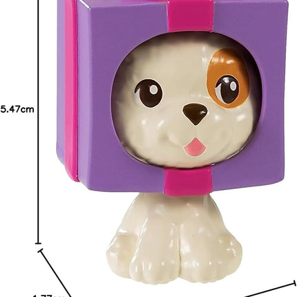 Barbie Club Chelsea Dress-Up Doll (6-inch Brunette) in Cake Costume with Pet and Accessories, for 3 to 7 Year Olds