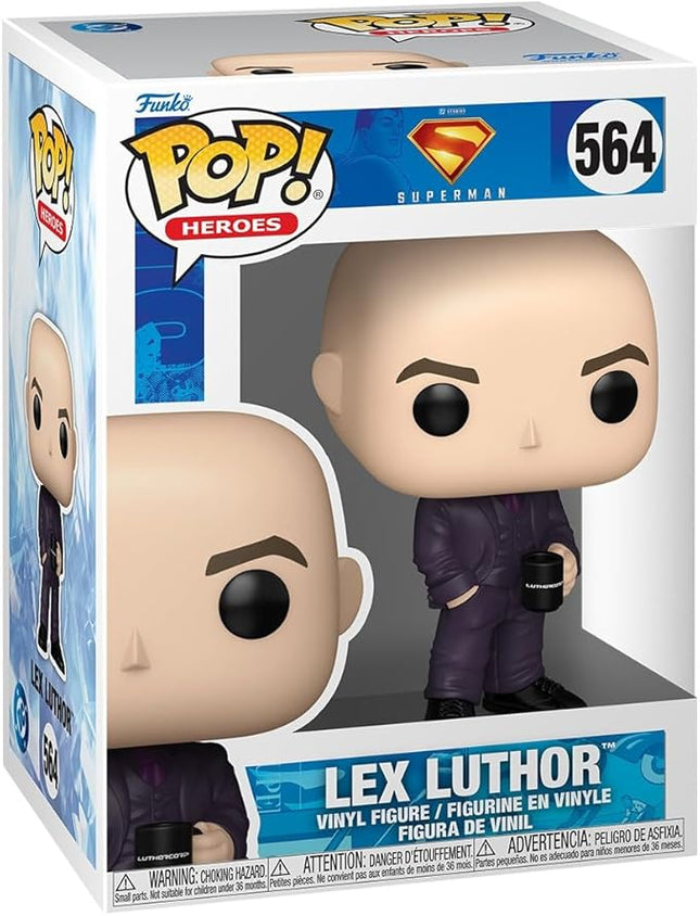 Funko Pop! DC: Superman 2025 - Lex Luthor - Collectable Vinyl Figure - Gift Idea - Official Merchandise - Toys for Kids & Adults - Movies Fans - Model Figure for Collectors and Display
