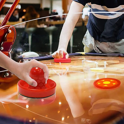 Air Hockey Pushers and Air Hockey Pucks, Non-Slip Strikers and Dynamic Pucks for Air Hockey Table Game for Adults and Kids,Replacement Accessories for Game Tables