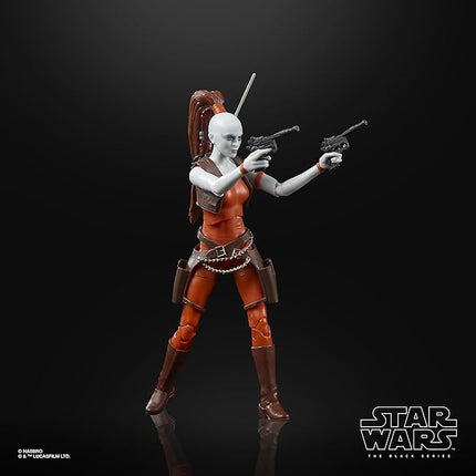 STAR WARS The Black Series Aurra Sing Toy 6-Inch-Scale The Clone Wars Collectible Action Figure, Toys for Kids Ages 4 and Up,F1870