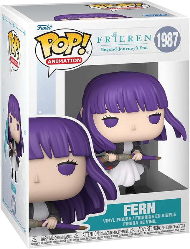 Funko Pop! Animation: Frieren Beyond Journeys End - Fern - Collectable Vinyl Figure - Gift Idea - Official Merchandise - Toys for Kids & Adults - Anime Fans - Model Figure for Collectors and Display
