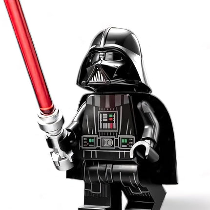 LEGO Star Wars: Darth Vader Minifigure with Lightsaber and Extra Black Cape