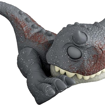 Mattel Jurassic World Dominion Uncaged Wild Pop Ups 4-Pack Dinosaur Toys, Survival Instinct Set with 4 Collectible Action Figures, Manually Activated