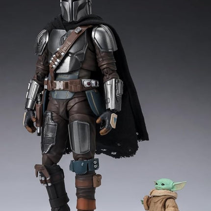 S.H. Figuarts Star Wars The Mandalorian & Grogoo Approx. 5.9 inches (150 mm), ABS & PVC & Fabric, Pre-painted Action Figure