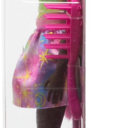 Barbie Unicorn Doll with 7-Inch-Long Magenta Fantasy Hair & Colorful Accessories for Styling Play, Themed Headband & Tail
