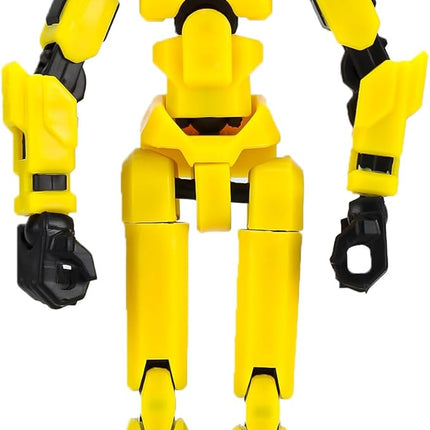 T13 Action Figure Set, 3D Printed Multi-Jointed, Titan 13 Action Figures, Multi-Articular Lucky Mobile Robot Nova T-13, Desktop Decorations for Game Lovers Toys