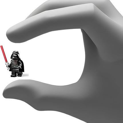 LEGO Star Wars: Darth Vader Minifigure with Lightsaber and Extra Black Cape