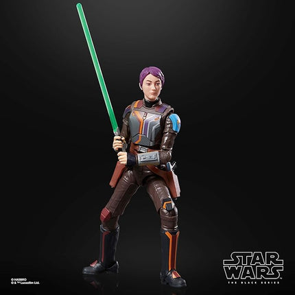STAR WARS The Black Series Sabine Wren, Ahsoka 6-Inch Action Figures, Ages 4 and Up