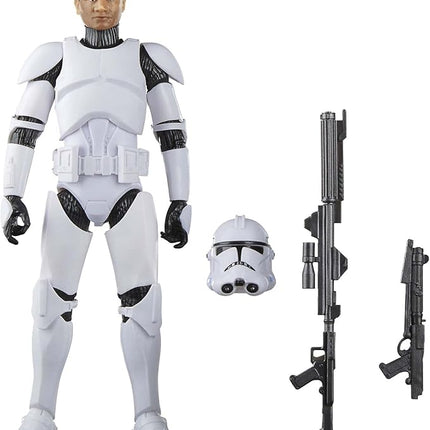 STAR WARS The Black Series Phase II Clone Trooper, The Clone Wars 6-Inch Action Figures, Ages 4 and Up
