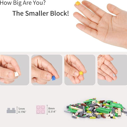 Micro Mini Building Blocks Pink Church Model Building Set Famous Architecture Model Building Kit