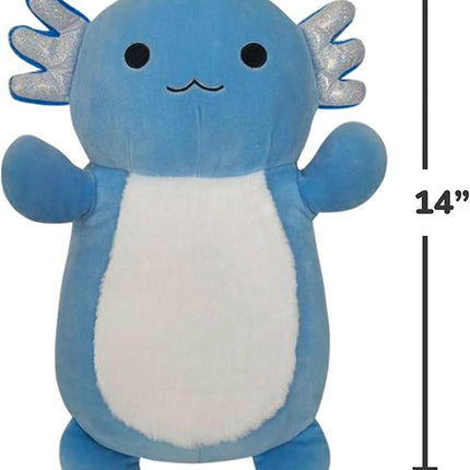 Squishmallows Original HugMees 14-Inch Blue Gradient Axolotl - Large Ultrasoft Official Jazwares Plush