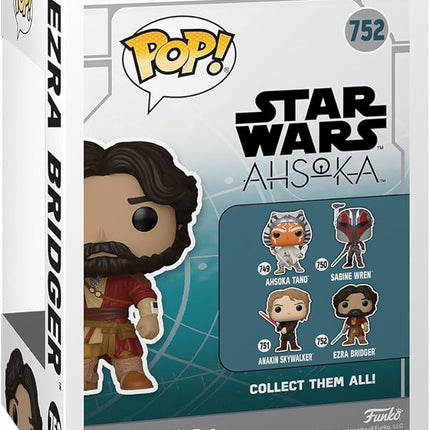 Funko Pop! Star Wars: Ahsoka - Ezra Bridger - Collectable Vinyl Figure - Gift Idea - Official Merchandise - for Kids & Adults - TV Fans - Model Figure for Collectors and Display