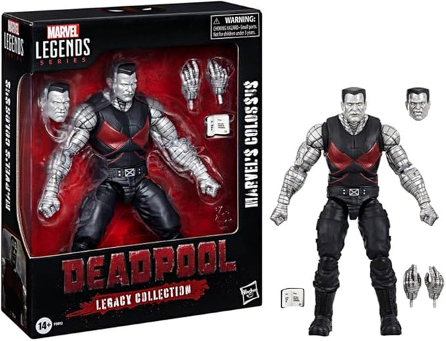 Marvel Legends Series Colossus, Deadpool Legacy Collection Deluxe Collectible 6 Inch Action Figure