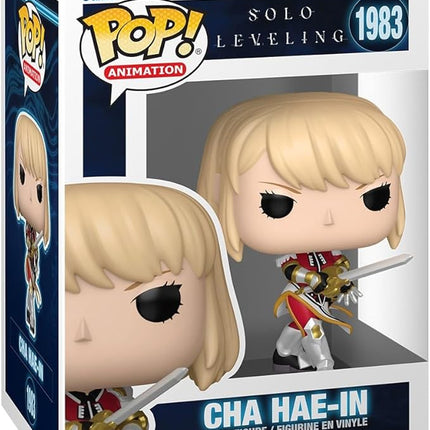 Funko Pop! Animation: Solo Leveling - Cha Hae-in - Collectable Vinyl Figure - Gift Idea - Official Merchandise - Toys for Kids & Adults - Anime Fans - Model Figure for Collectors and Display