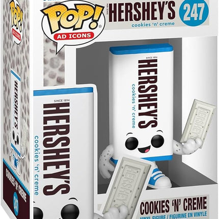 Funko Pop AD Icons: Hersheys - Cookies N' Creme - Hershey's - Collectable Vinyl Figure - Gift Idea - Official Merchandise - Toys for Kids & Adults - Ad Icons Fans - Model Figure for Collectors