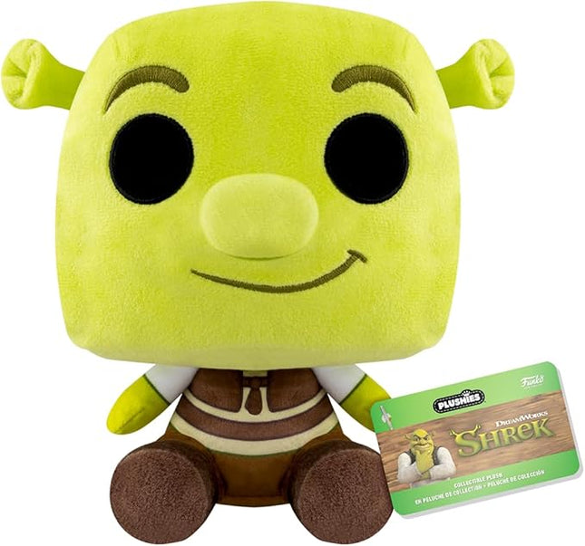 Funko POP! Plush: Shrek– Shrek -  - Collectable Soft Plush - Birthday Gift Idea - Official Merchandise - Stuffed Plushie for Kids and Adults - Ideal for Movies Fans, Girlfriends and Boyfriends