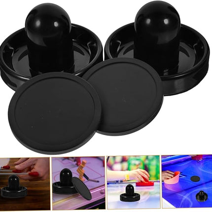 1 Set Ice Puck Hitter Ice Hockey Paddle Game Table Hockey Pucks Ice Hockey Game Toys Plastic Ice Hockey