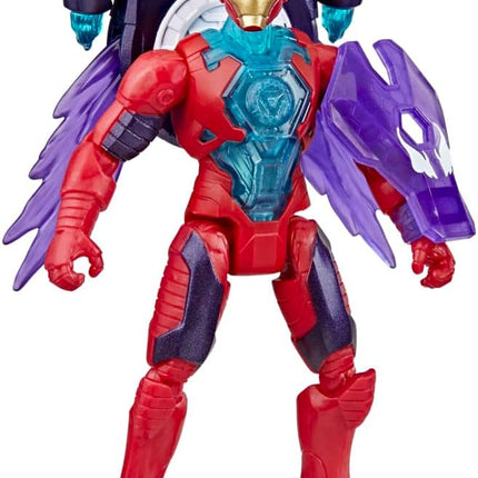 Avengers Marvel VenomVersus Epic World of Action Anti-Venom Iron Man Figure with Battle Gear Accessories, 4-Inch Super Hero Toys, Kids Ages 4+