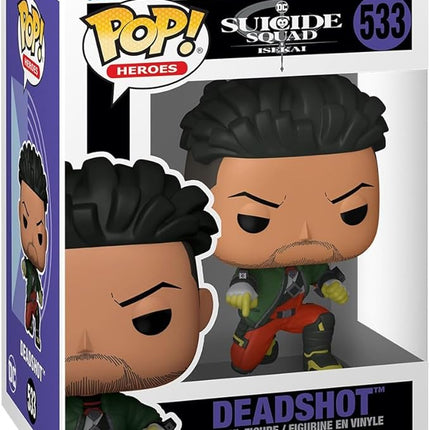 Funko Pop Animation: DC Suicide Squad Isakai - Deadshot - Suicide Squad Isekai - Collectable Vinyl Figure - Gift Idea - Official Merchandise - Toys for Kids & Adults - Cartoon/Animation Fans
