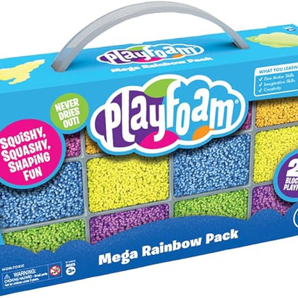 Educational Insights Playfoam Mega Pack with 10 Colors of Playfoam, Non-Toxic, Sensory Toy for Boys & Girls, Ages 3+