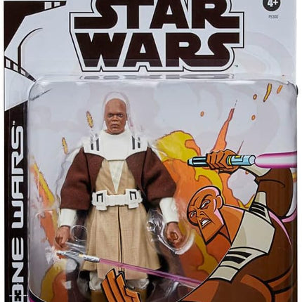STAR WARS The Clone Wars 6-Inch Action Figure Exclusive-Mace Windu