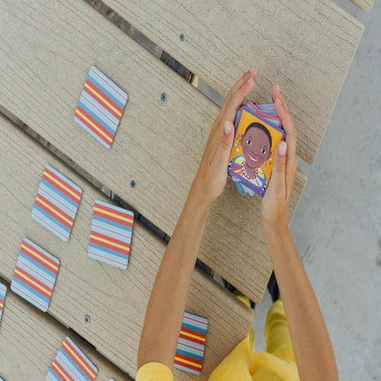 eeBoo: Memory and Matching Game- I Never Forget a Face- 24 Pairs, Develops Recognition, Concentration, Memory & Social Skills, Age 3+