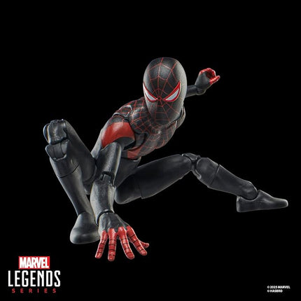 Marvel Legends Series Ultimate Miles Morales, Spider-Man Comics-Inspired Collectible 6-Inch Scale Action Figure with Character-Sized Comic Accessory