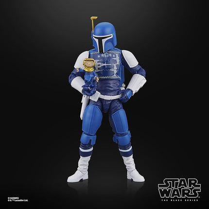 STAR WARS The Black Series Mandalorian Scout (Holiday Edition), Collectible 6 Inch Action Figures, Ages 4 and Up